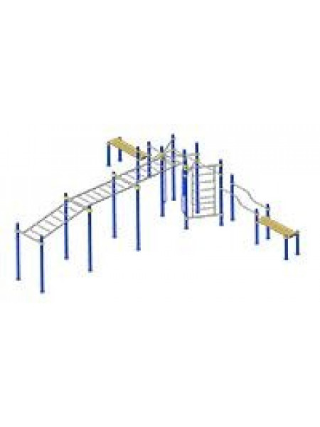 Спорткомплекс турніки і бруси для інвалідів